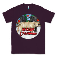 Plum Merry Christmas Charolais Bull Classic Tee - RanaPortraitStore