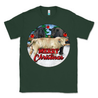 Sports Green Merry Christmas Charolais Bull Classic Tee - RanaPortraitStore