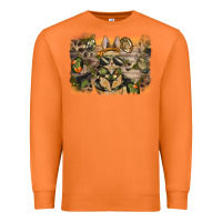 Carrot camouflage bunny background Premium Sweatshirt - BarkalooDesign