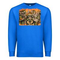 True Royal camouflage bunny background Premium Sweatshirt - BarkalooDesign