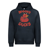 Navy spooky devil rubber duck halloween Urban Hoodie - longCreatives