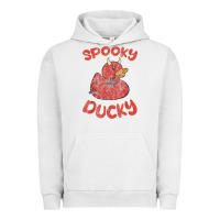 Pigment Lunar Rock spooky devil rubber duck halloween Urban Hoodie - longCreatives