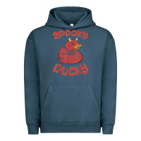 Spooky Devil Rubber Duck Halloween Urban Hoodie | Teevron