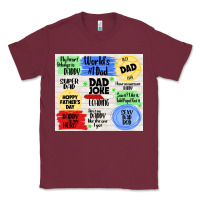Burgundy dad joke loading Classic Tee - TumblerDesignByShophia