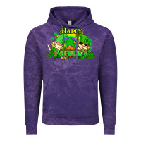 Cloud Purple St. Patrick's Day gnomes Vintage Hoodie - HowdyJamesFarm