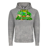 Cloud Rock St. Patrick's Day gnomes Vintage Hoodie - HowdyJamesFarm