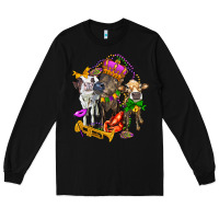 Black little cows and mardi gras party olivia Long Sleeve Tee - OliviaCreatesArt