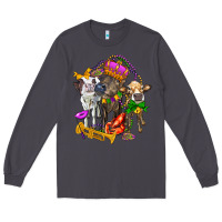 Smoke little cows and mardi gras party olivia Long Sleeve Tee - OliviaCreatesArt