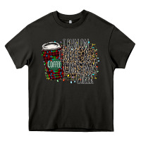 Asphalt I Run on Coffee and Christmas Cheer Heavy Core Tee - Bettercallsaul