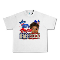 Lunar Rock little mister america black boy Urban Heavy Tee - CowGirlArtShop