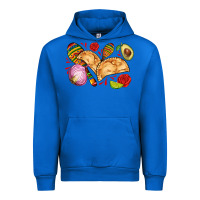 Cobalt empanadas roses onion lime and avocado Urban Hoodie - AdoDesignShop