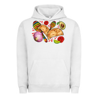 Pigment Lunar Rock empanadas roses onion lime and avocado Urban Hoodie - AdoDesignShop