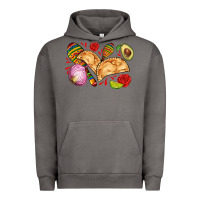 Pigment Tornado empanadas roses onion lime and avocado Urban Hoodie - AdoDesignShop