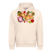Sandshell empanadas roses onion lime and avocado Urban Hoodie - AdoDesignShop
