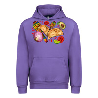Tulip empanadas roses onion lime and avocado Urban Hoodie - AdoDesignShop