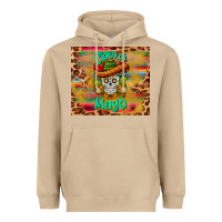 Mushroom cinco de mayo sombrero skull Heavyweight Hoodie - BarkalooDesign