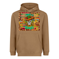 Toasted Coconut cinco de mayo sombrero skull Heavyweight Hoodie - BarkalooDesign