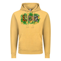 Vintage Mustard Western lucky St. Patrick's Day Vintage Hoodie - CowGirlArtShop