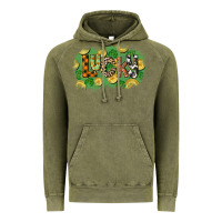 Vintage Olive Western lucky St. Patrick's Day Vintage Hoodie - CowGirlArtShop