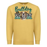 Antique Gold bulldog mom Premium Sweatshirt - BarkalooDesign