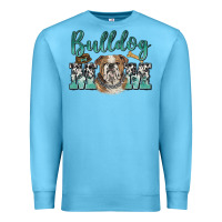 Ocean Blue bulldog mom Premium Sweatshirt - BarkalooDesign