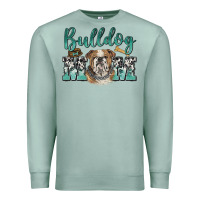 Seafoam bulldog mom Premium Sweatshirt - BarkalooDesign