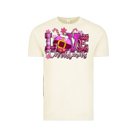 Vintage Arctic love christmas pink Vintage Tee - CowGirlArtShop