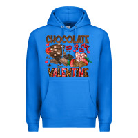 True Royal Chcolate is my Valentine Premium Hoodie - CowhideDigitalArt