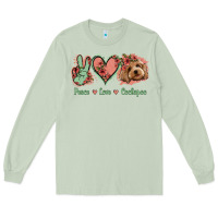 Matcha Peace Love Cockapoo Long Sleeve Tee - Jasminsmagicworld
