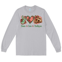 Moon Dust Peace Love Cockapoo Long Sleeve Tee - Jasminsmagicworld