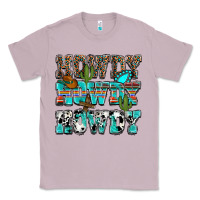 Lilac Western Howdy Howdy Howdy Classic Tee - HowdyJamesFarm