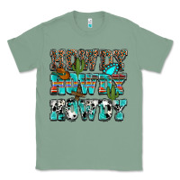 Sage Western Howdy Howdy Howdy Classic Tee - HowdyJamesFarm