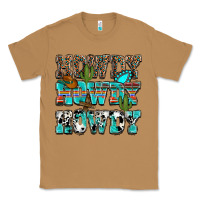 Toasted Coconut Western Howdy Howdy Howdy Classic Tee - HowdyJamesFarm