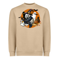 Mushroom panda hallowen Heavyweight Sweatshirt - LillyAllenDesigns
