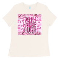 Bone Faith hope cure Cancer Ladies Tee - NancyCooperArtShop
