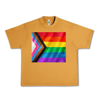 Peanut Butter Pride flag Urban Heavy Tee - CowGirlArtShop