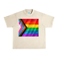 Sandshell Pride flag Urban Heavy Tee - CowGirlArtShop