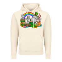 Vintage Artic St. Patrick's Hippopotamus coffee cups Vintage Hoodie - CowGirlArtShop