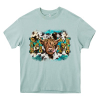 Arona highland cow mom Heavy Core Tee - JahusDesignShop