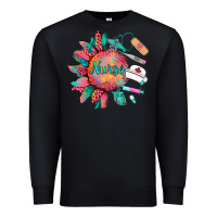 Black western  nurse medical instruments Premium Sweatshirt - BarkalooDesign