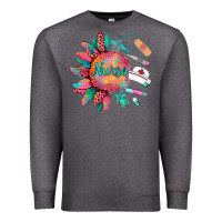 Charcoal Heather western  nurse medical instruments Premium Sweatshirt - BarkalooDesign