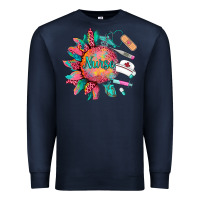 Navy western  nurse medical instruments Premium Sweatshirt - BarkalooDesign