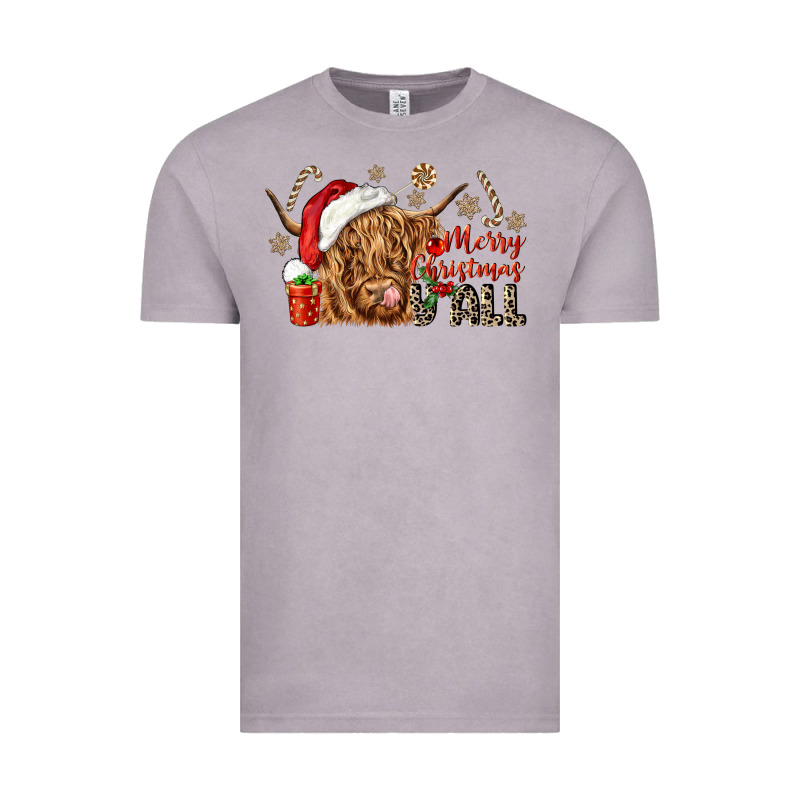 Merry Christmas Yall Vintage Tee by CowGirlArtShop | Teevron