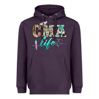 Plum western nurse cma life Heavyweight Hoodie - BarkalooDesign