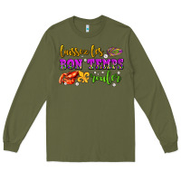 Army Green laissez les bon temps rouler olivia  (1) Long Sleeve Tee - OliviaCreatesArt