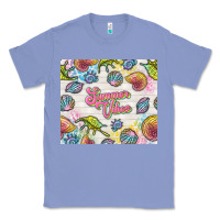 Colony Blue summer vibes with sea shells Classic Tee - TumblerDesignByShophia