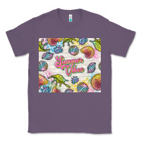 Lavender summer vibes with sea shells Classic Tee - TumblerDesignByShophia