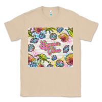 Mushroom summer vibes with sea shells Classic Tee - TumblerDesignByShophia