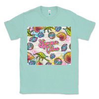 Seafoam summer vibes with sea shells Classic Tee - TumblerDesignByShophia