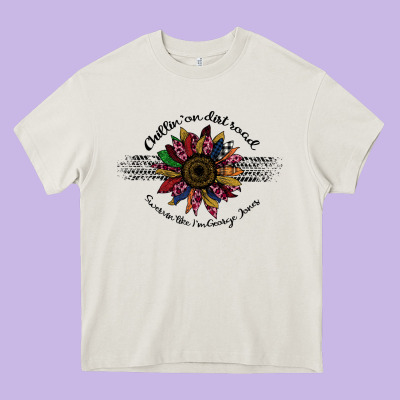 Chillin' On A Dirt Road Laid Back Swervin' Like Heavy Core Tee Designed By Bettercallsaul